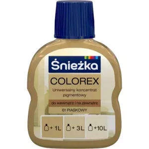COLOREX PIASKOWY 61 100ml ŚNIEŻKA