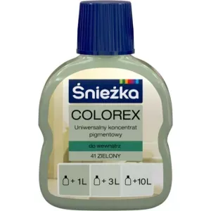 COLOREX ZIELONY 41 100ml ŚNIEŻKA