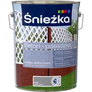 Śnieżka beton posadzka szary jasny 5l