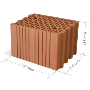 Pustak ceramiczny Mega-Max 250 P+W klasa 15 Cerpol
