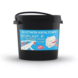 Roztwór asfaltowy gruntujący Izoplast R 20l ADW