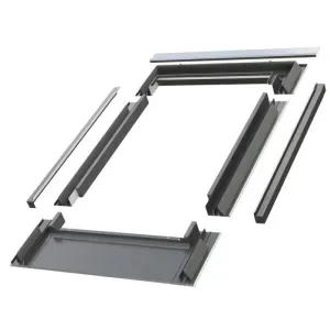 Kołnierz uszczelniejący do dachówki płaskiej EZV-FT 78x118cm RAL 7022 Fakro