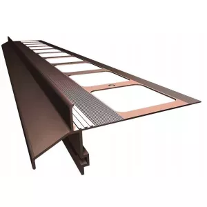 Profil okapowy prosty K40 2mb RAL8011 brąz Renoplast