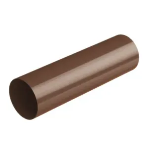 PRODUKTY UZUPEŁNIAJĄCE - Rura spustowa Stal 90mm 3mb ceglasty RAL8004 Galeco