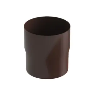 Mufa rury spustowej 120 mm Stal brąz ciemny RAL8019 Galeco