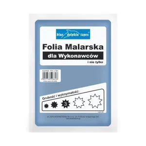 Folia malarska dla wykonawców 4x5m średnia CFC_28648 Blue Dolphin