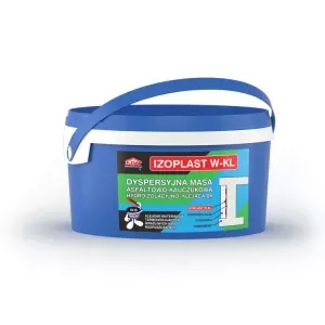 Masa asfaltowo-kauczukowa hydroizolująco-klejąca do płyt XPS Izoplast W-KL 10kg