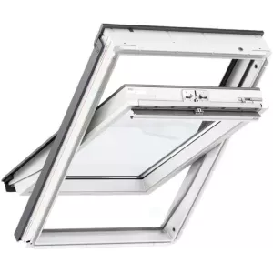 Okno dachowe GLU MK06 0061B 78x118 drewniano-poliuretanowe 3-szybowe Velux