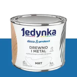 Emalia akrylowa Jedynka Deco&Protect niebieski ciemny mat 0,2l Tikkurila