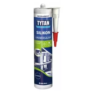 Silikon uniwersalny Euro-Line bezbarwny 280ml Tytan