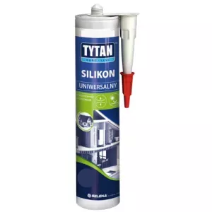 Tytan silikon uniwersalny Euro-Line biały 280ml