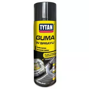 Guma w sprayu czarny 400ml Tytan