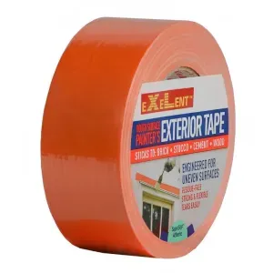 Taśma tynkarska Exterior Tape 48mm x 50m pomarańczowa Exelent