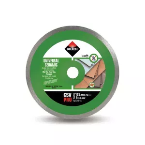 Tarcza diamentowa do ceramiki ściennejcsv 125 pro Rubi