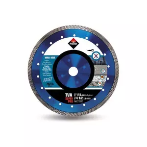 Tarcza diamentowa do gresu, granituna szlifierkę TVA 115 superpro Rubi