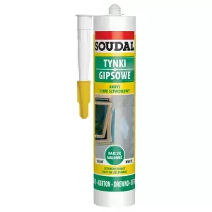 Soudal akryl lekki szpachlowy biały 280ml