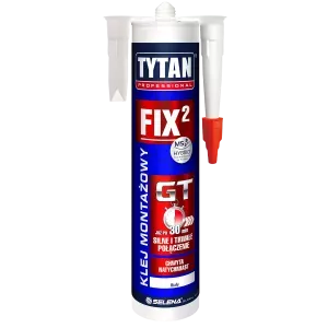 Tytan klej montażowy Fix2 GT biały 290ml