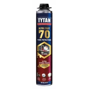 Pianka montażowa pistoletowa Ultra Fast 70 870ml Tytan