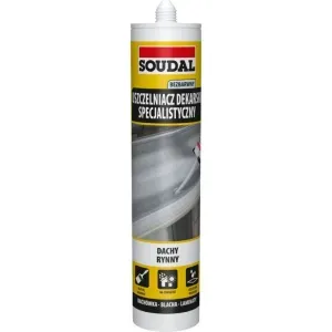 Uszczelniacz dekarski specjalistyczny bezbarwny 280ml Soudal