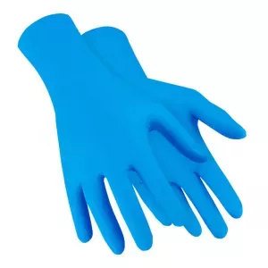 Rękawice lateksowe Nitrax Grip roz.10 niebieskie 50szt. Stalco