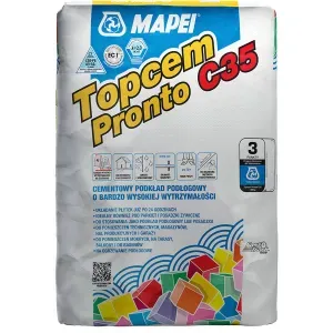 Posadzka cementowa Topcem Pronto C35 25kg Mapei