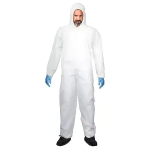 PRODUKTY UZUPEŁNIAJĄCE - Kombinezon ochronny biały roz.XL Lahti Pro