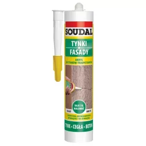 Soudal akryl do tynków biały 280ml