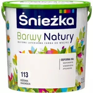 Barwy Natury 113 różowa magnolia 2,5l