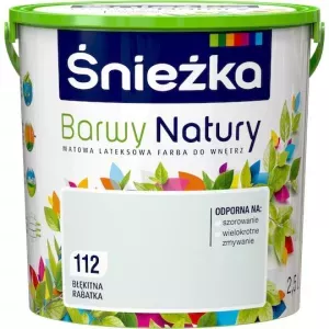 Barwy Natury 112 błękitna rabatka 2,5l
