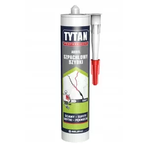 Tytan akryl biały szpachlowy SzybkiLekki Profesionalny 280ml