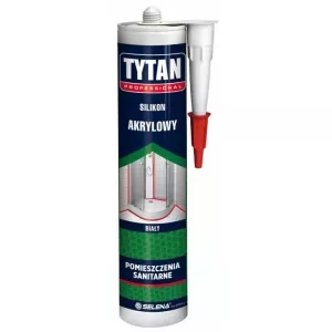 Tytan silikon akrylowy biały 280mlProfessional