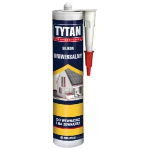 Tytan silikon uniwersalny bezbarwny 280ml