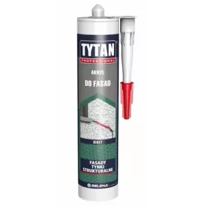 Tytan akryl biały do fasad 280ml