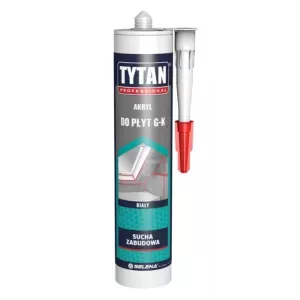 Tytan akryl biały do płyt kartonowogipsowych 280ml