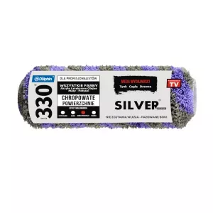 Wałek malarski Silver 18cm/20mm seria 330 microfiber twist Blue Dolphin