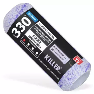 Wałek malarski Killer 18cm/9mm seria 330 microfiber blend Blue Dolphin