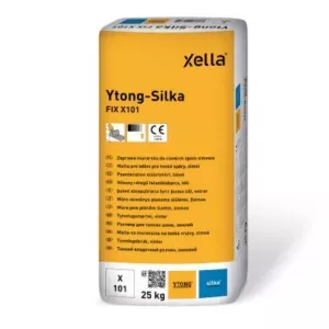 Zaprawa murarska cienkowarstwowa Ytong-Silka FIX X101 M10 zimowa 25kg Xella