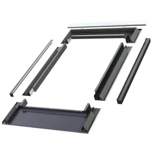 Kołnierz uszczelniający do dachówki płaskiej EZV-FT 78x160cm RAL 7016 Fakro
