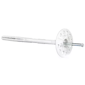 Kołek do styropianu 10x180mm trzpień z tworzywa długa strefa rozporu Amex