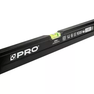 Poziomica 120cm czarna frezowana s800 PRO