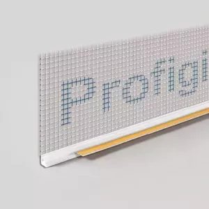 Listwa przyokienna z uszczelką i siatką 6mm L=3m biała Profigips