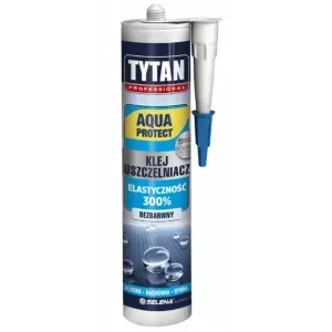 Tytan klej uszczelniacz Aqua Protect280ml bezbarwny Professional
