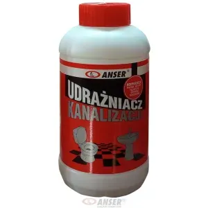 Soda kaustyczna udrażniacz kanalizacji 1kg Anser