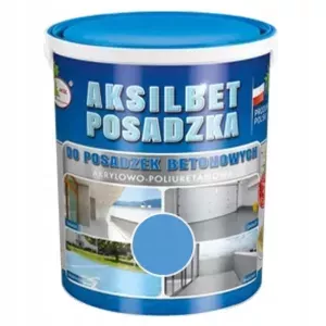 Farba do betonu Aksilbet posadzka niebieski RAL5012 0,75l Aksil