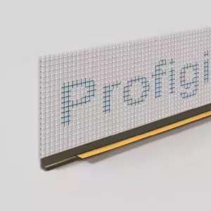 Listwa przyokienna z uszczelką i siatką 6mm L=3m brąz Profigips