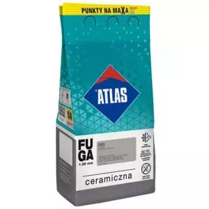 Atlas Fuga ceramiczna 001 biały 5kg