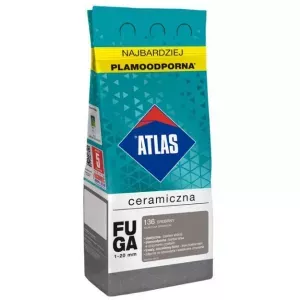 Atlas Fuga ceramiczna 136 srebrny 5kg