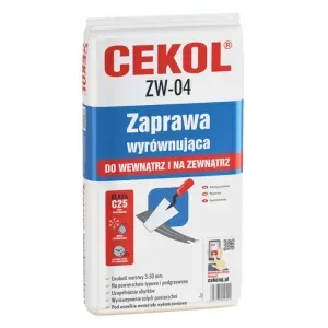 Zaprawa wyrównująca ZW-04 22kg Cekol