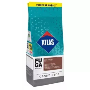 Atlas Fuga ceramiczna 023 brązowy 2kg