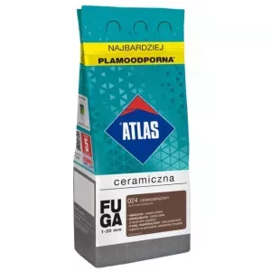 Atlas Fuga ceramiczna 024 ciemnobrązowy 2kg